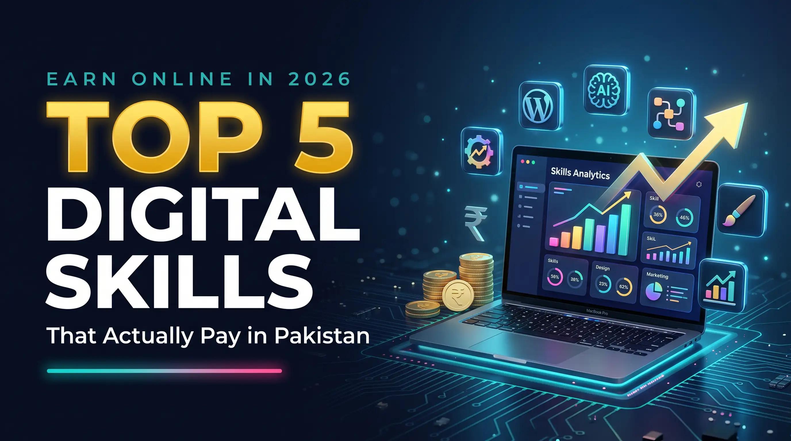 5 Digital Skills That Actually Pay in Pakistan (2026)