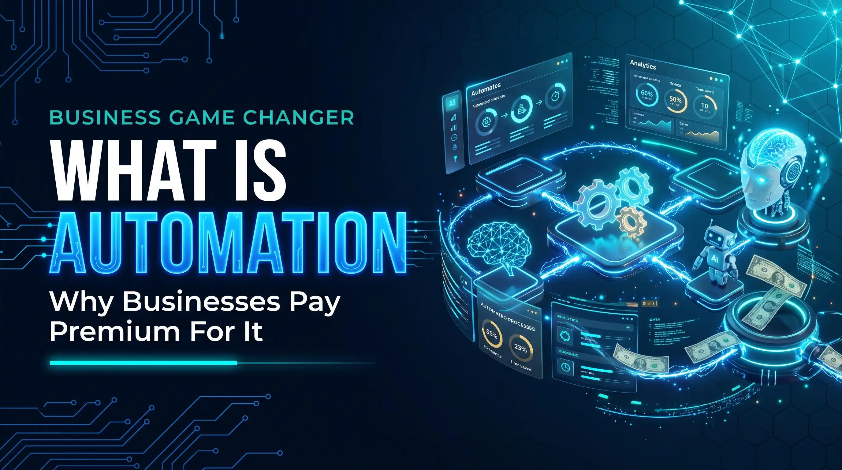 What Is Automation, and Why Do Businesses Pay So Much for It?